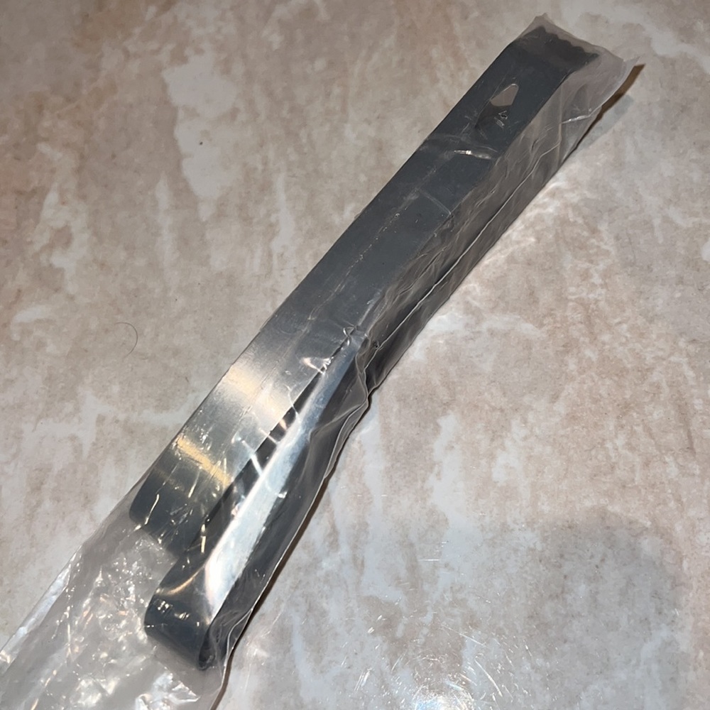 NIB 2pc metal French Rope & ice pick up Style Crimper Tongs